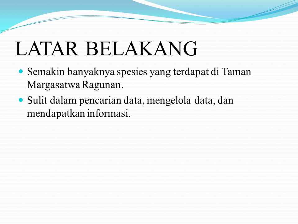 Nining Haryanti Sistem Informasi Geografis Daerah Wisata Ragunan Dengan